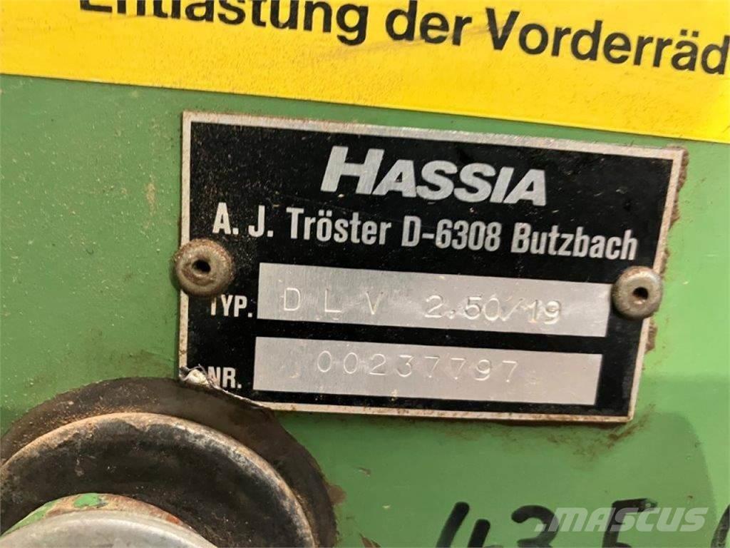 Hassia DLV 250/19 Drills