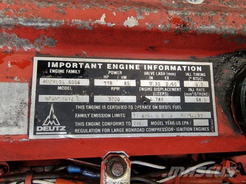 Deutz BF6M1012E Engines