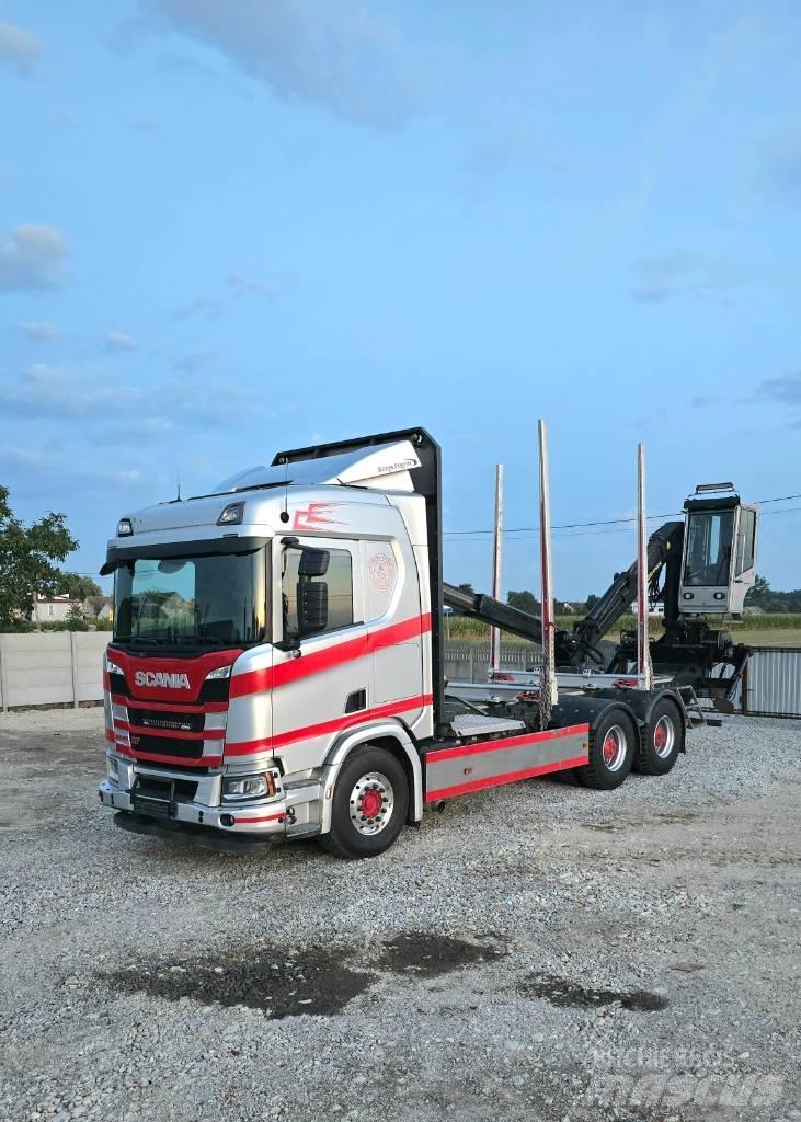 Scania R 540 Crane trucks