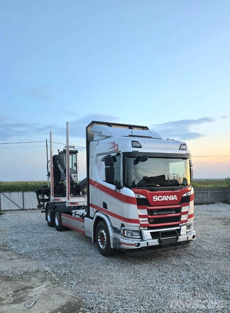 Scania R 540 Crane trucks