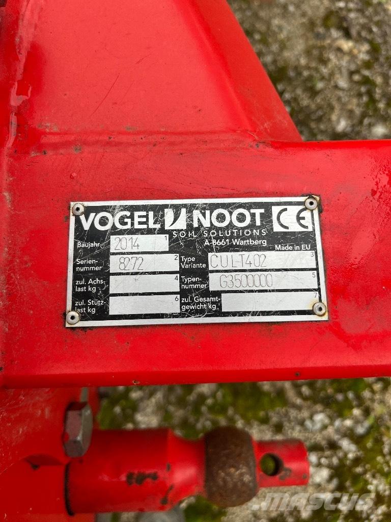 Voogel Noot Cult-402 Chisel ploughs