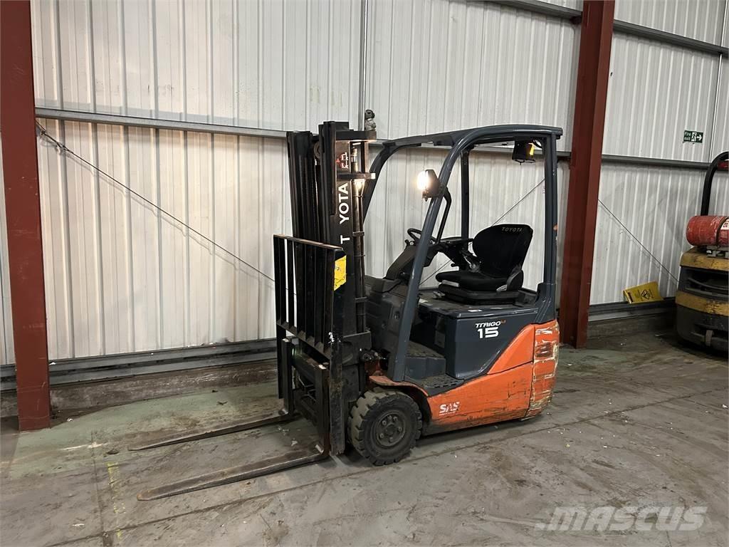 Toyota 8FBE15T Electric forklift trucks