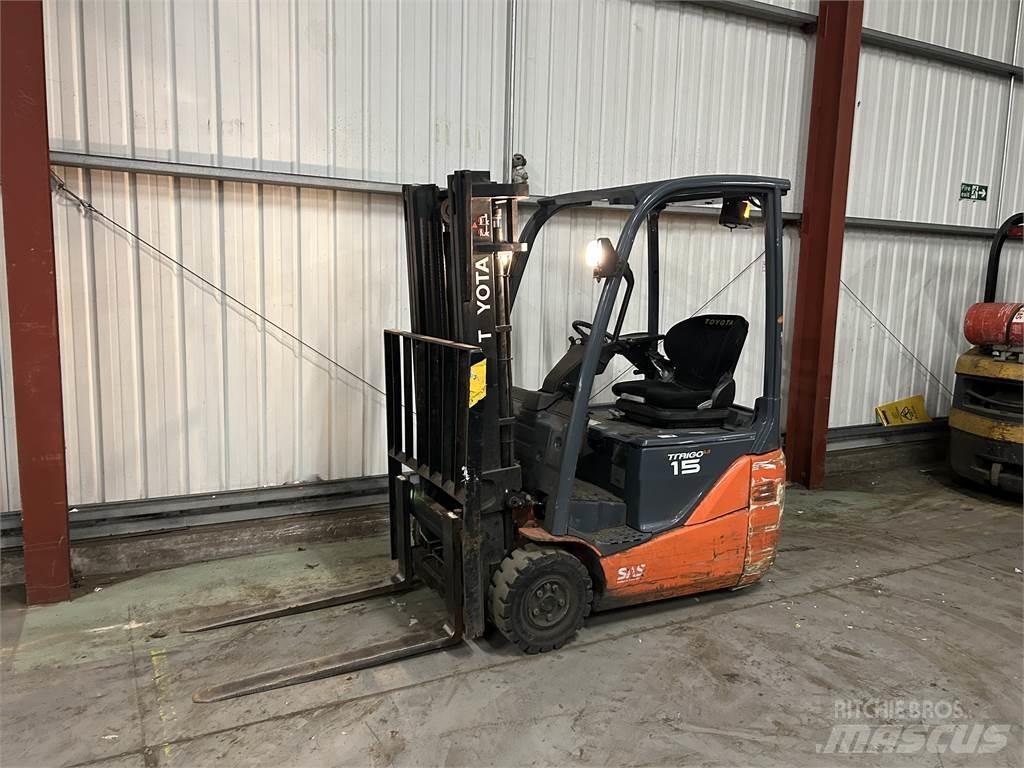 Toyota 8FBE15T Electric forklift trucks