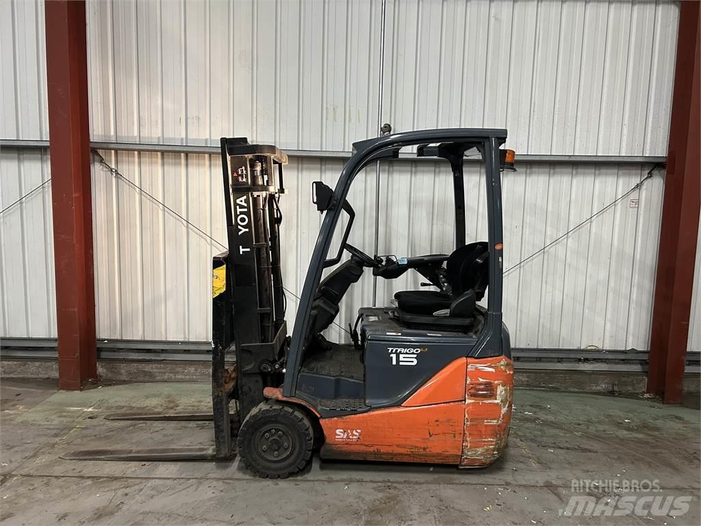 Toyota 8FBE15T Electric forklift trucks