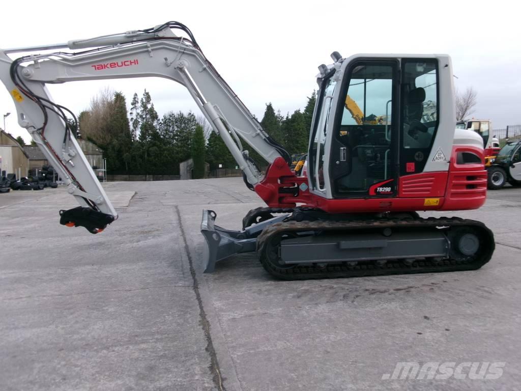 Takeuchi TB 290 Midi excavators  7t - 12t