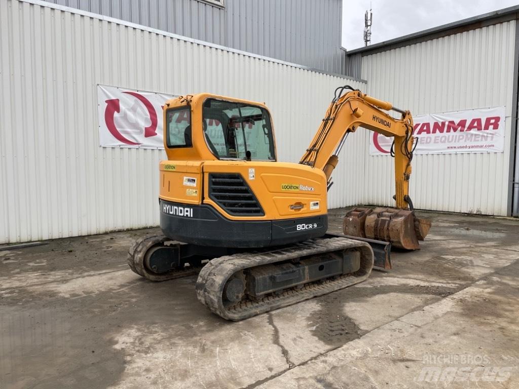 Hyundai R80CR-9 Midi excavators  7t - 12t