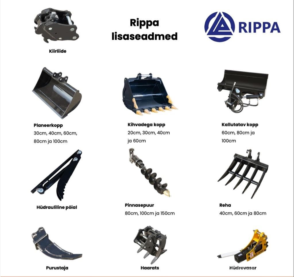 Rippa R32 Pro Mini excavators < 7t (Mini diggers)