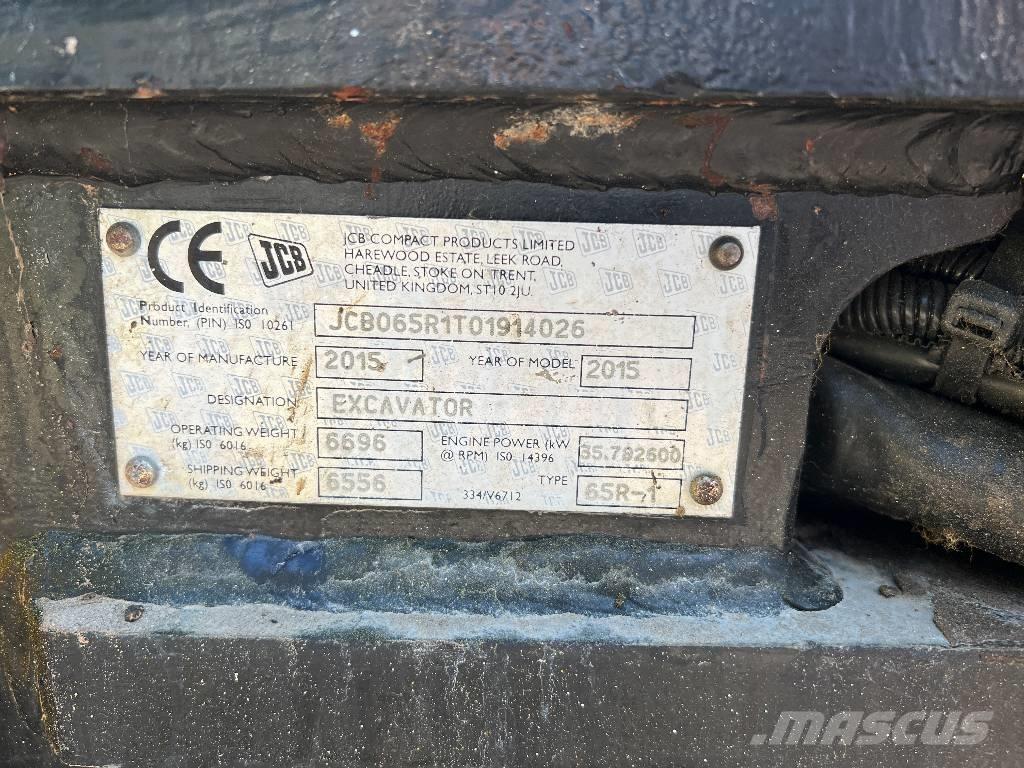 JCB 65 R-1 Mini excavators < 7t (Mini diggers)
