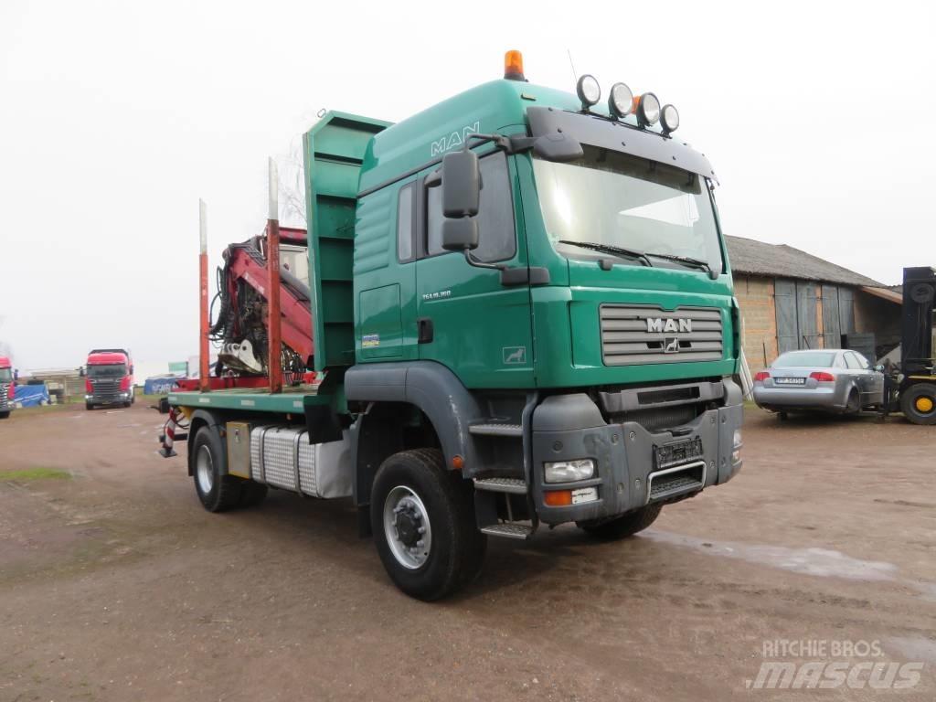 MAN TGA 18.360 Timber trucks