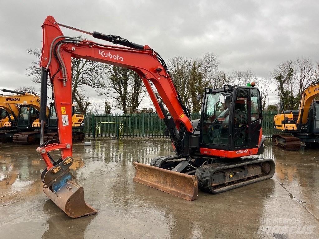 Kubota KX 080-4 Midi excavators  7t - 12t