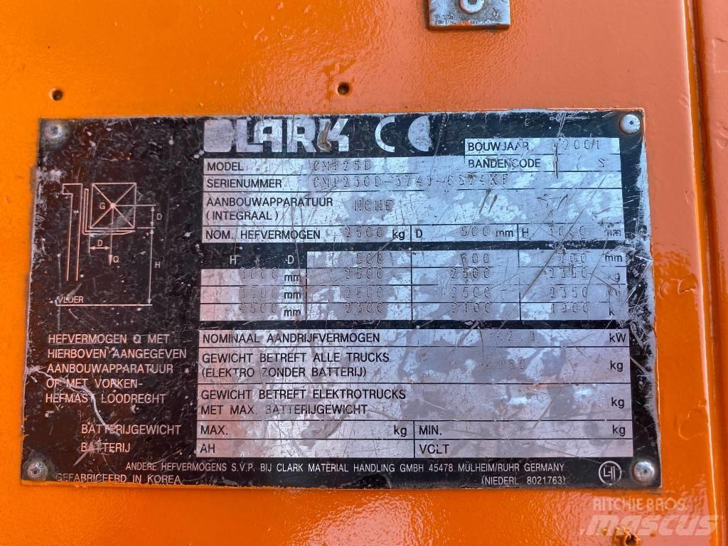 Clark CMP 25 Diesel trucks