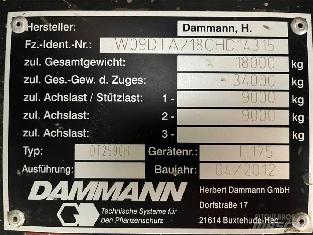 Dammann DT2500H Trailed sprayers