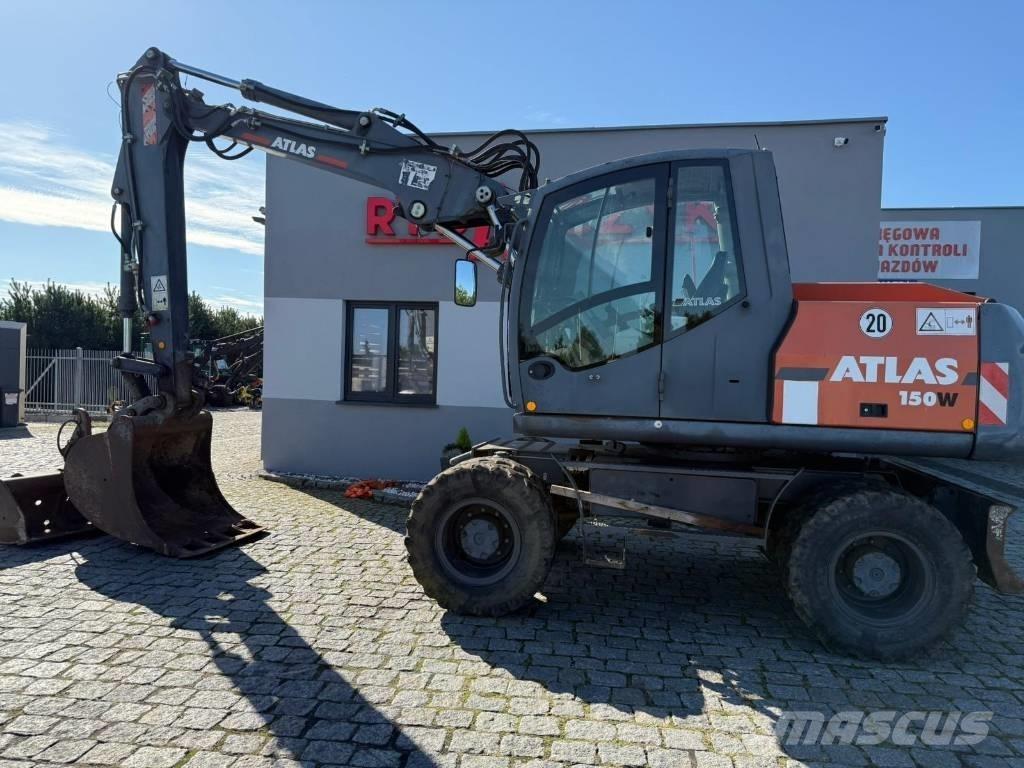 Atlas 150 W Wheeled excavators