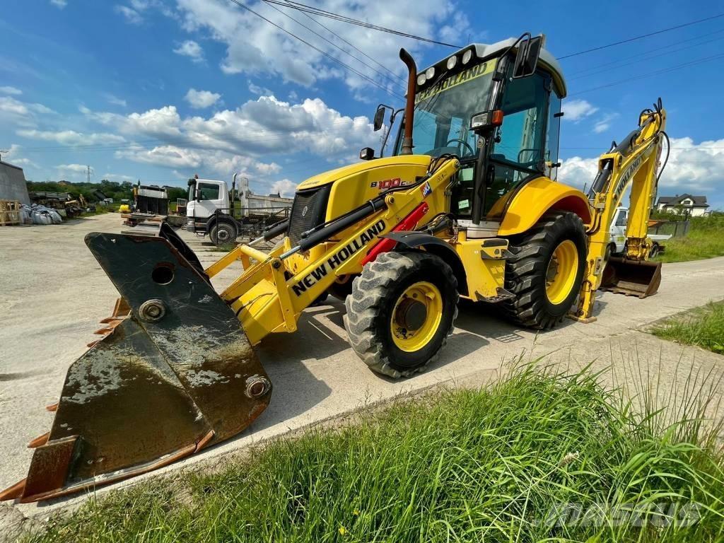 New Holland B 100 C Backhoe loaders