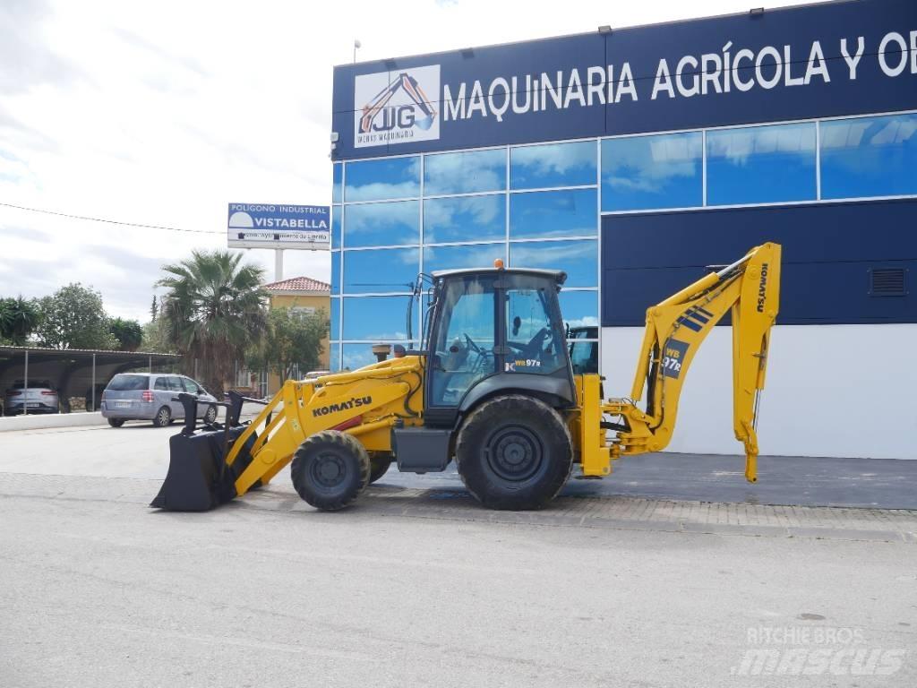Komatsu WB 97 R Backhoe loaders