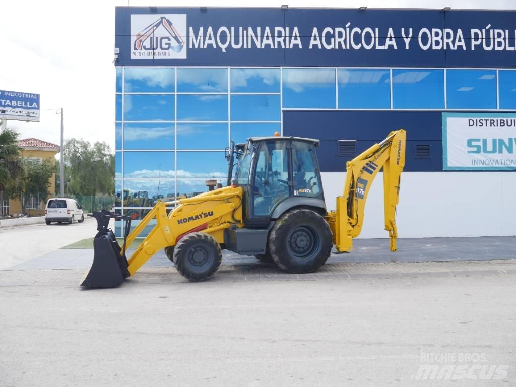 Komatsu WB 97 R Backhoe loaders