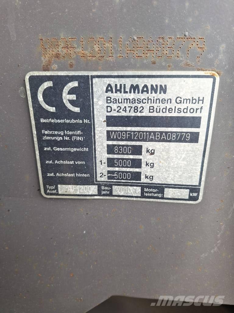 Ahlmann AF 1200 Wheel loaders