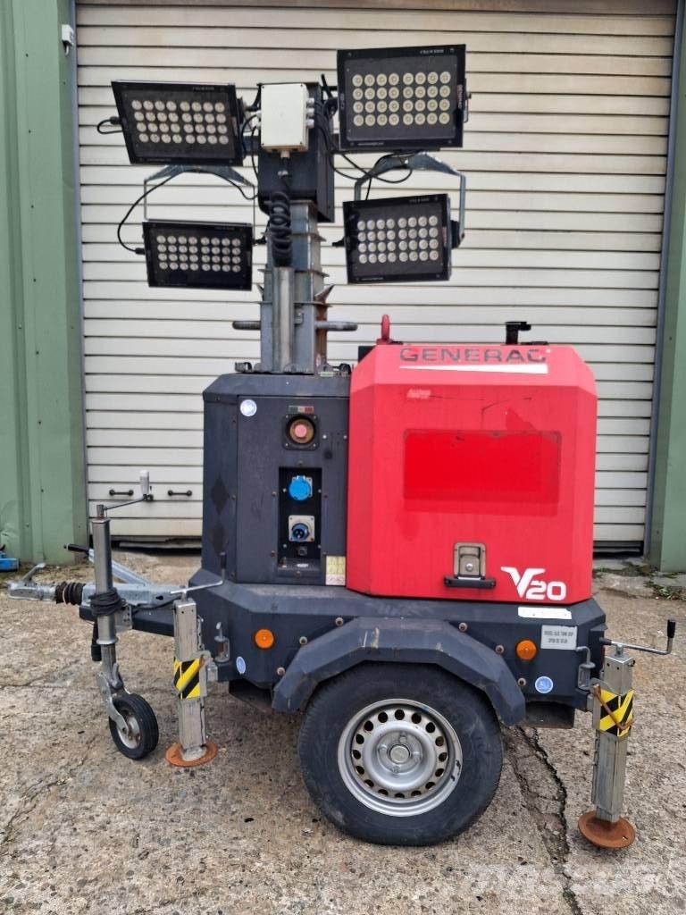 Generac V 20 Light towers