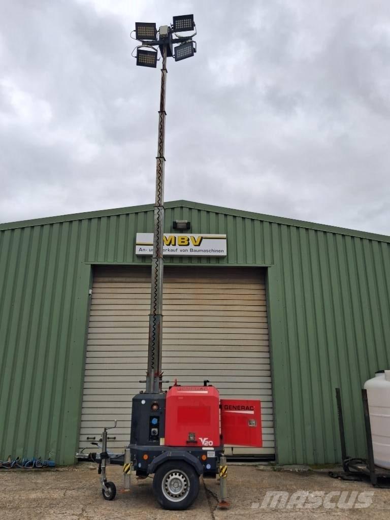 Generac V 20 Light towers