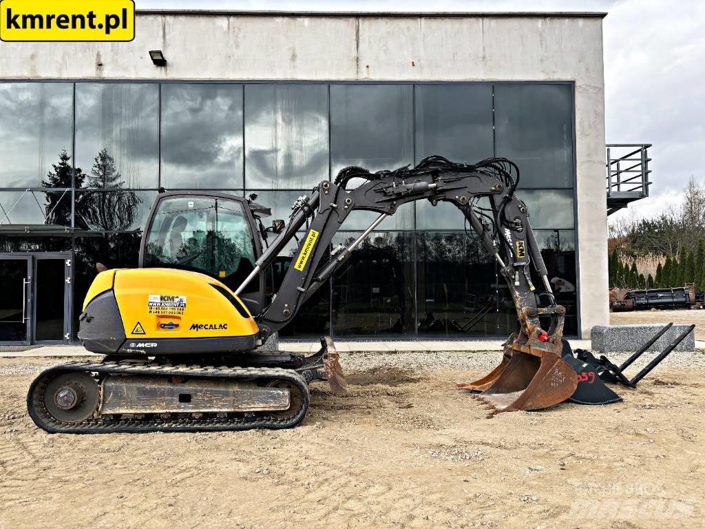 Mecalac 8 M CR Midi excavators  7t - 12t