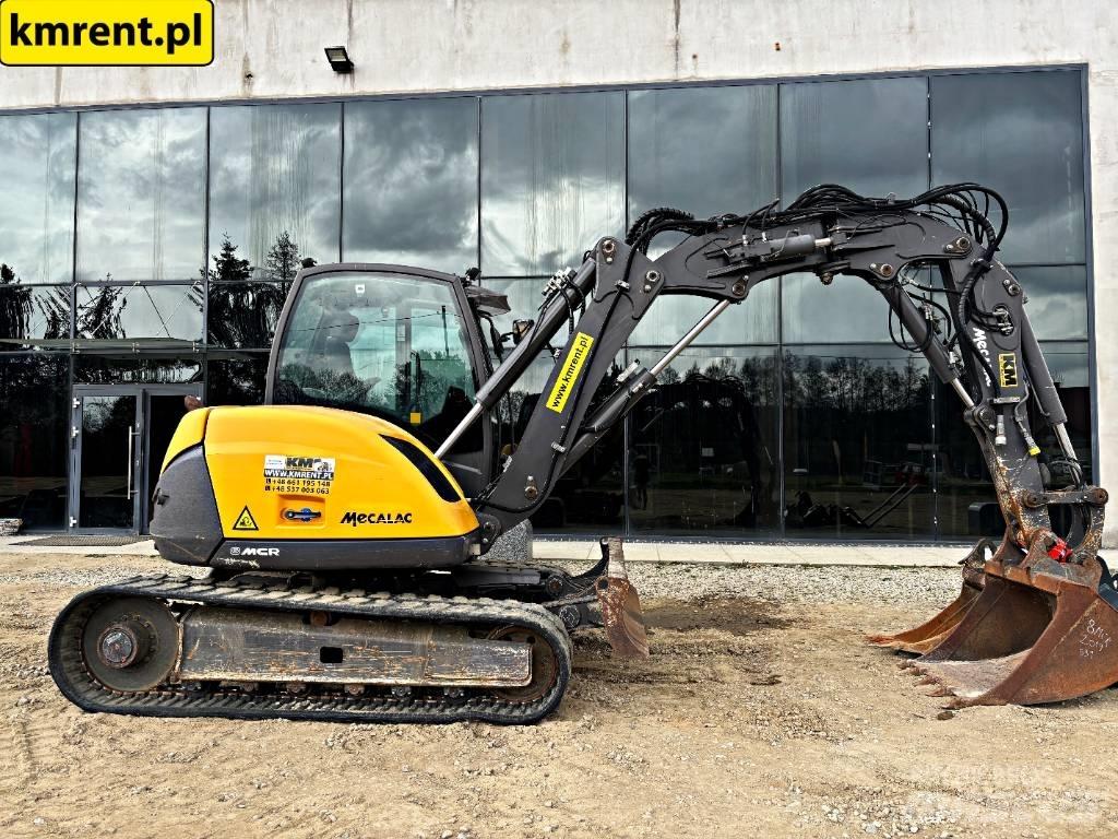 Mecalac 8 M CR Midi excavators  7t - 12t