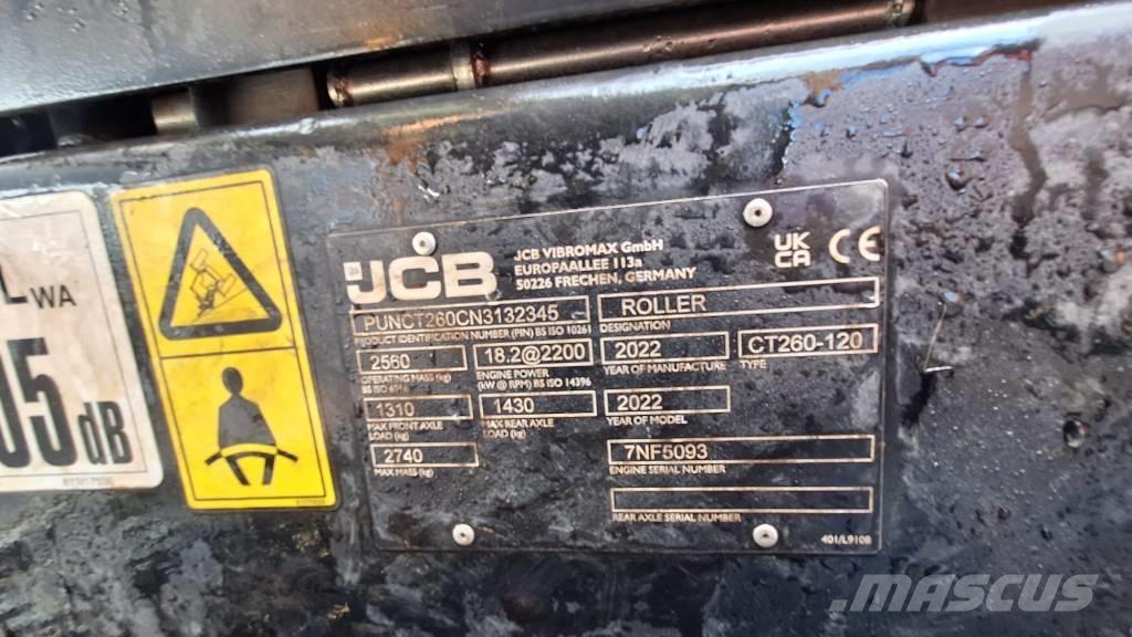 JCB CT 260-120 Twin drum rollers