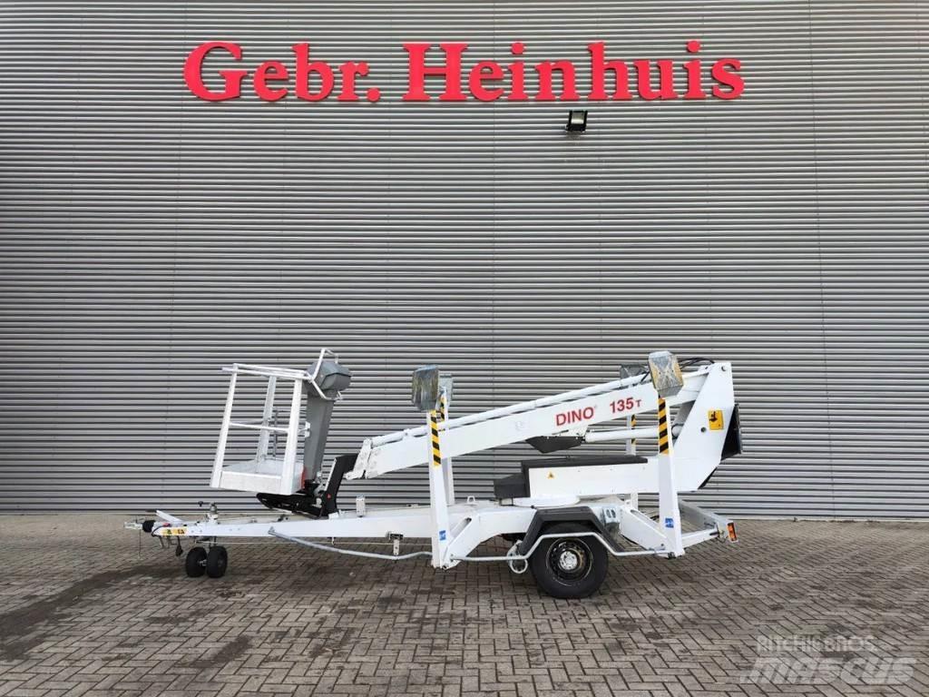 Dino 135T Electric! Trailer mounted aerial platforms