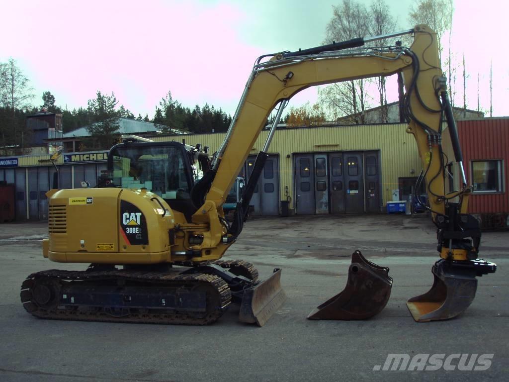 CAT 308 E 2 CR Midi excavators  7t - 12t