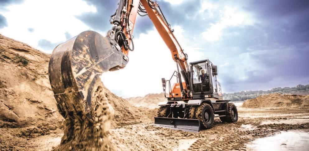 Atlas 185W Wheeled excavators