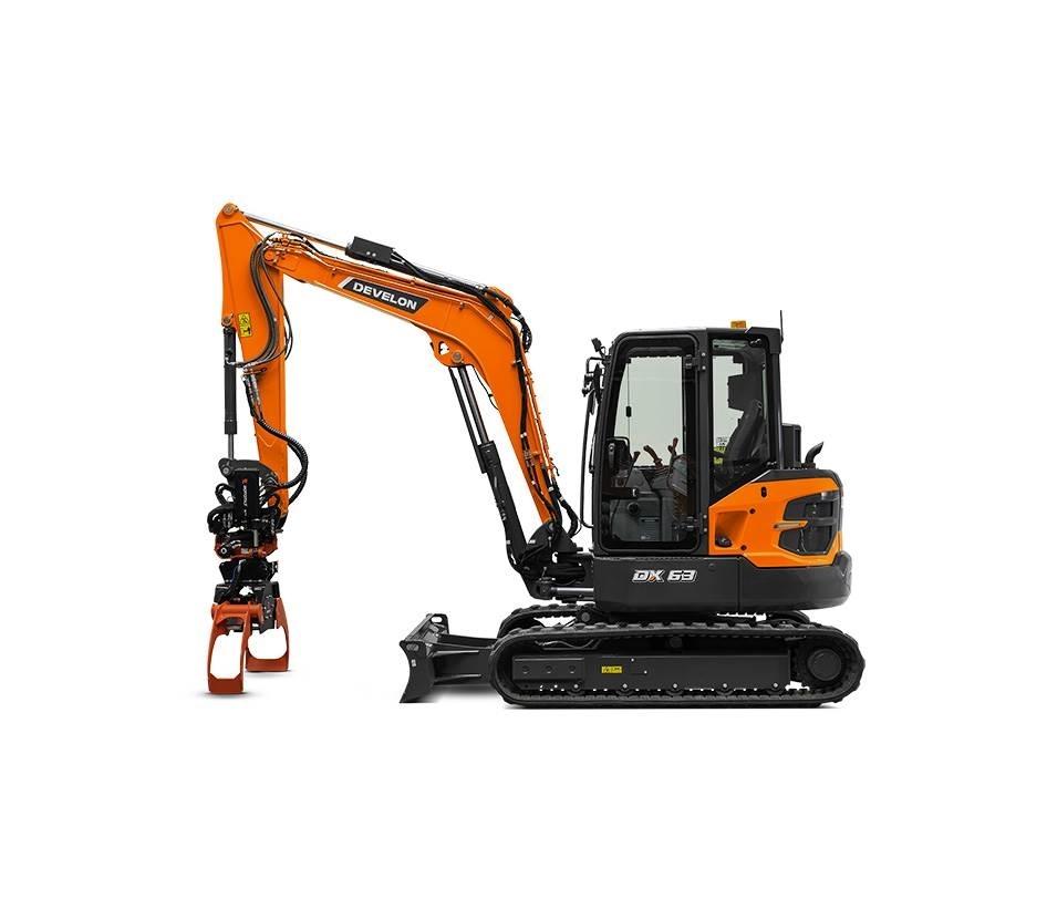 Hyundai DX63-7 Backhoe loaders