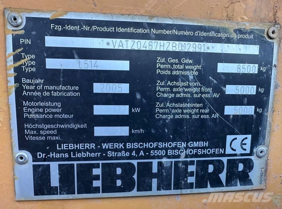 Liebherr L 514 Wheel loaders