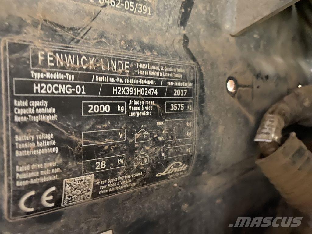 Linde H20T-02 LPG trucks