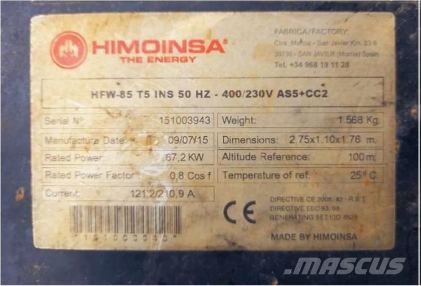 Himoinsa HFW 85 Other Generators
