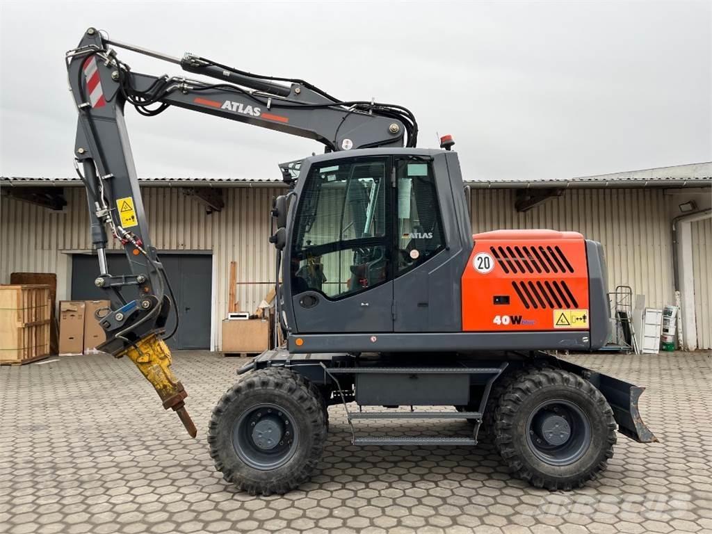 Atlas 140W-BLUE Wheeled excavators