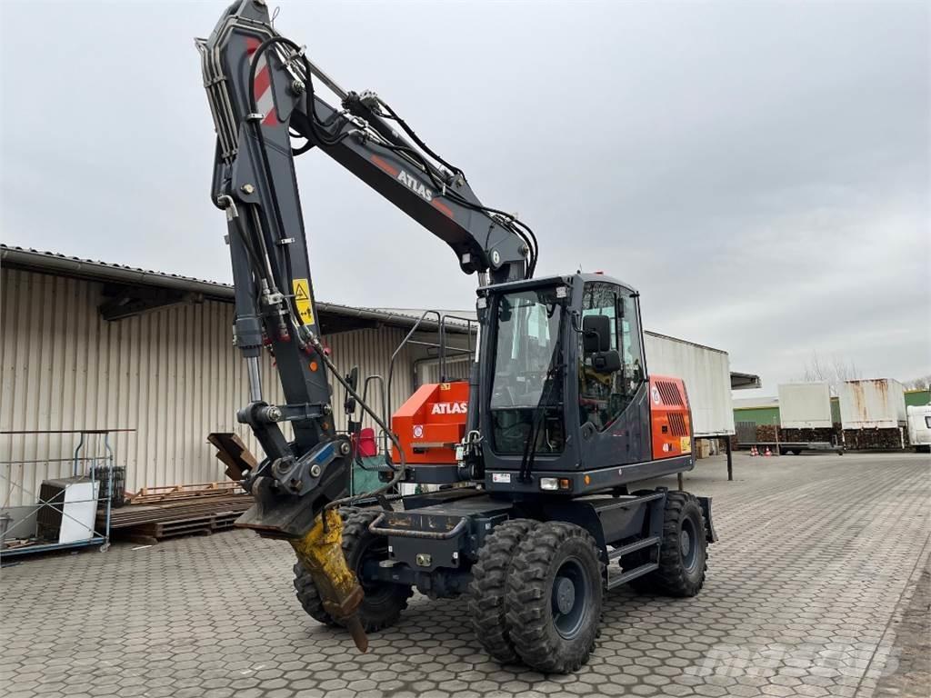 Atlas 140W-BLUE Wheeled excavators