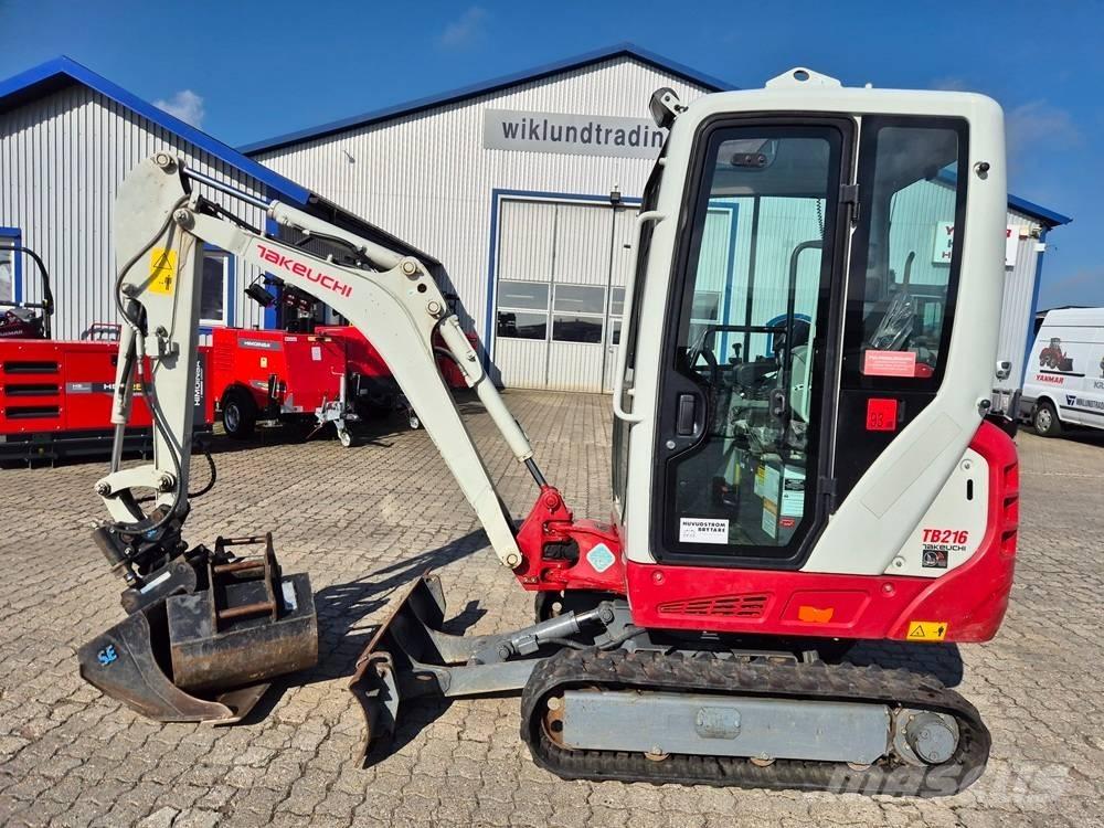 Takeuchi TB 216 Mini excavators < 7t (Mini diggers)
