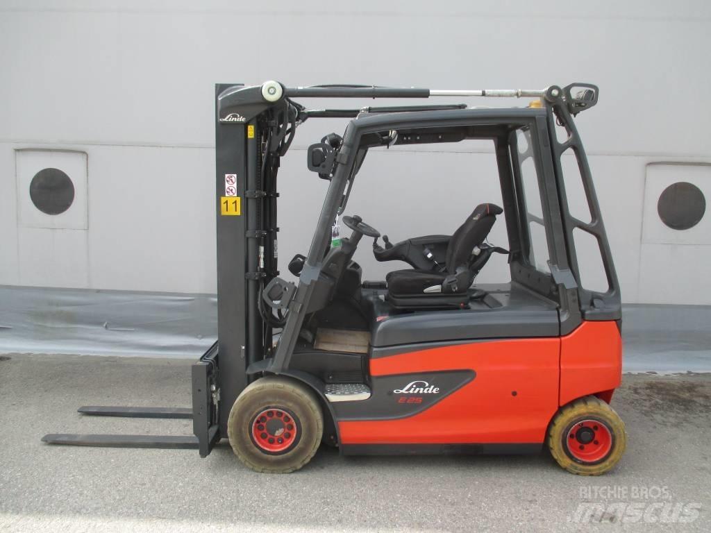 Linde E25L Electric forklift trucks