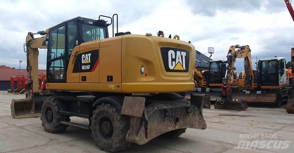 CAT M316F Wheeled excavators