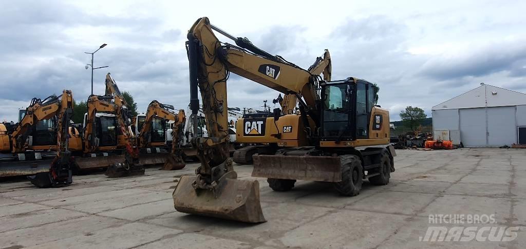 CAT M316F Wheeled excavators