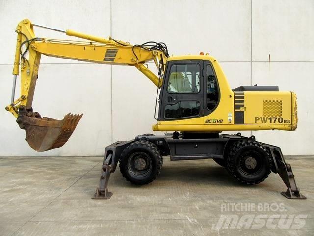 Komatsu PW 170 ES-6K Wheeled excavators