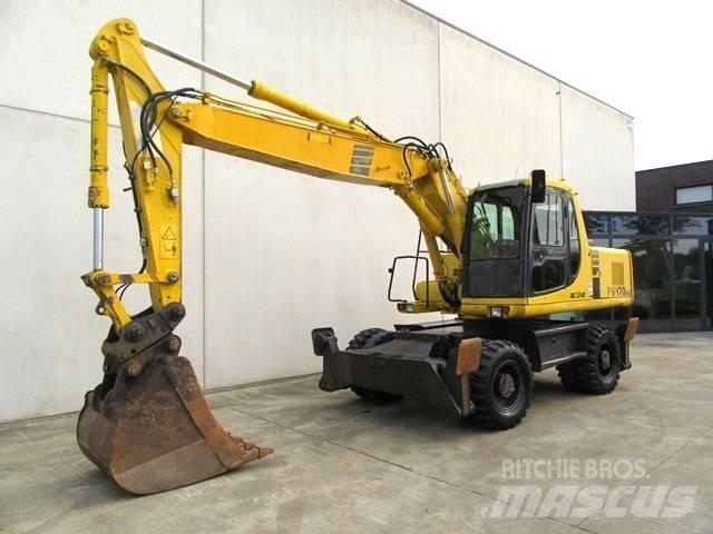 Komatsu PW 170 ES-6K Wheeled excavators