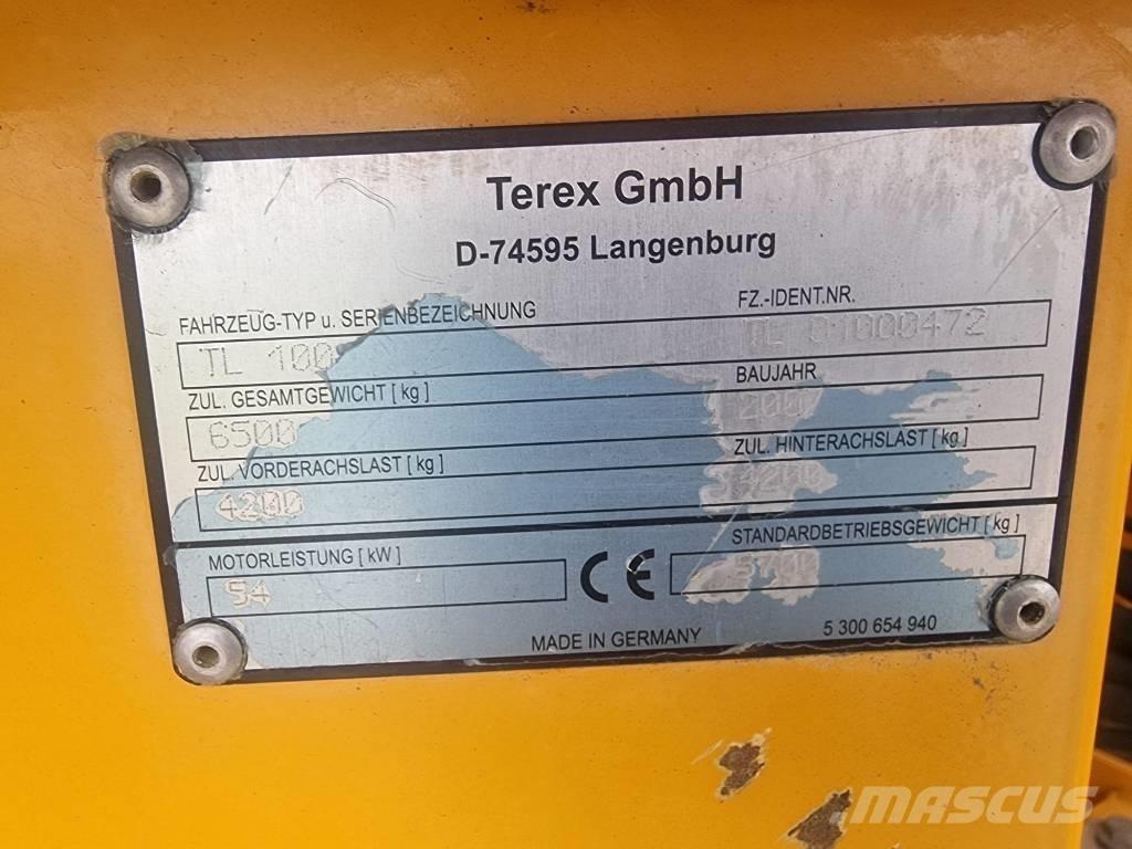 Terex TL 100 Wheel loaders