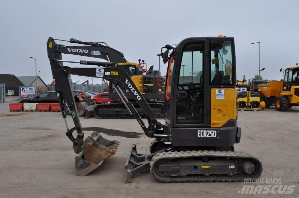 Volvo ECR 25 D Mini excavators < 7t (Mini diggers)