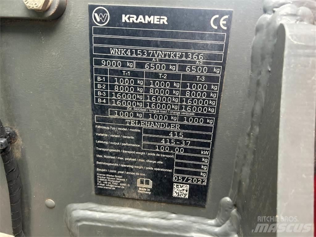 Kramer KT 407 Telescopic handlers