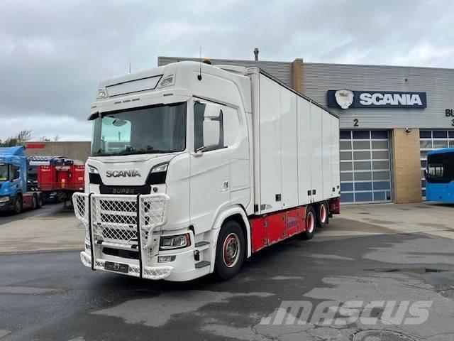 Scania S 650 Box body trucks