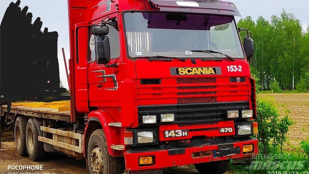 Scania 143 H 470 Timber trucks