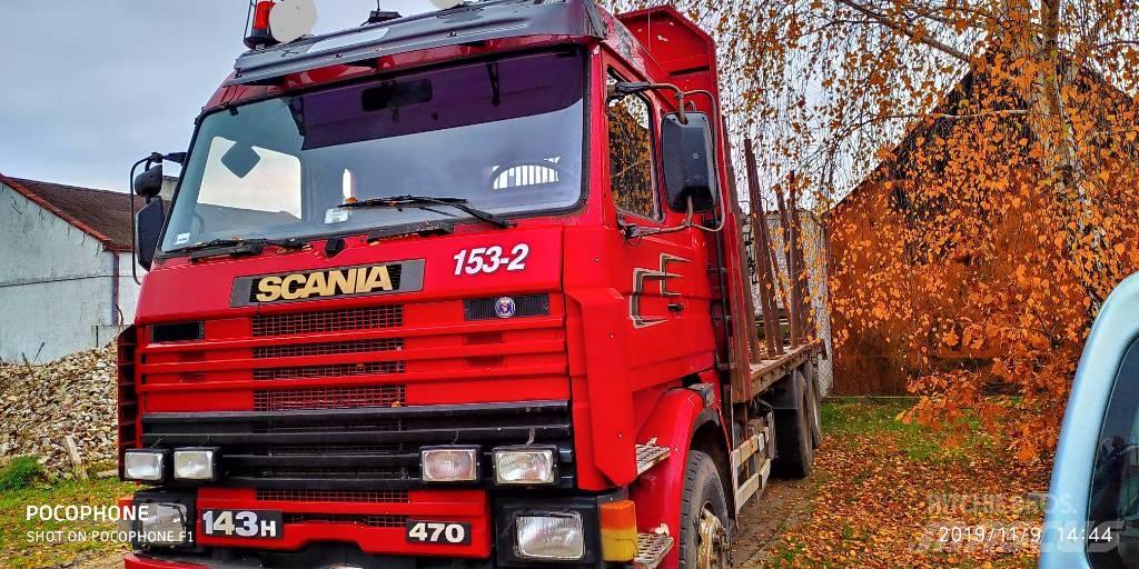 Scania 143 H 470 Timber trucks