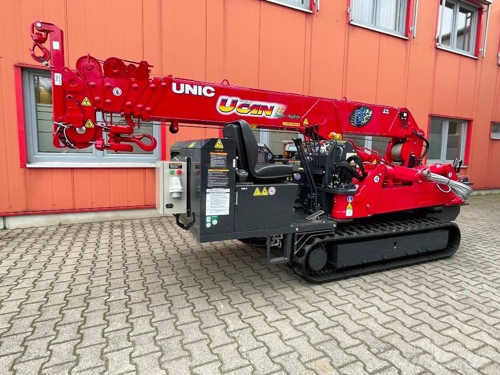 Unic URW-376 Tracked cranes