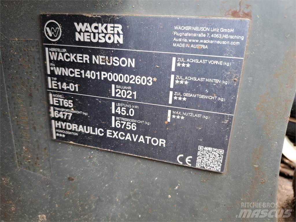 Wacker Neuson ET65 Crawler excavators