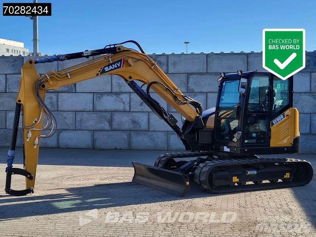 Sany SY80 U A/C Mini excavators < 7t (Mini diggers)